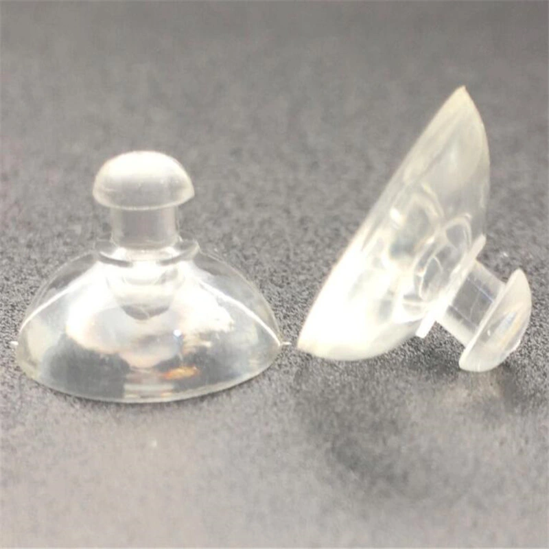 Hot Sale Plastic Vacuum Suction Cup with Screw Thread Anti Vibration Rubber Product Rubber Part PVC Clear Suction Cups PVC Sucker