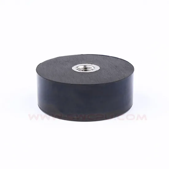 High Quality Vibration Parts Custom Rubber Coated Metal Stoppers Rubber Mount