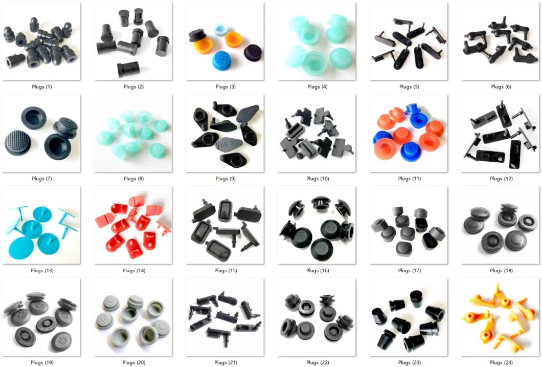 Customized Waterproof Silicone Rubber Plugs Small Rubber Hole Plugs