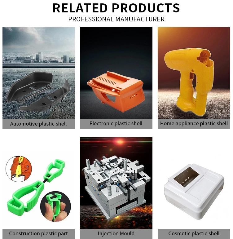 Plastic Injection Molding Manufacturer Nylon ABS Rubber Injection Molded Service Plastic Parts