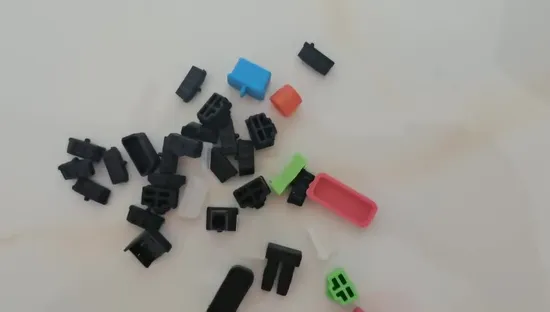 Rubber Product Rubber Part of Laptop USB Type C Charging Port Sillcone Rubber Cover Protection Caps Made in China 