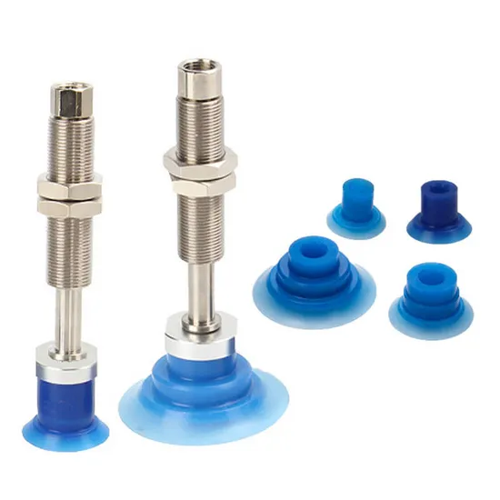 Mechanical Robot Arm Silicone Rubber Industrial Sucker Vacuum Suction Cup Vacuum Pad with Mounting Holder Threaded Screw Diameter 10/30/50mm 