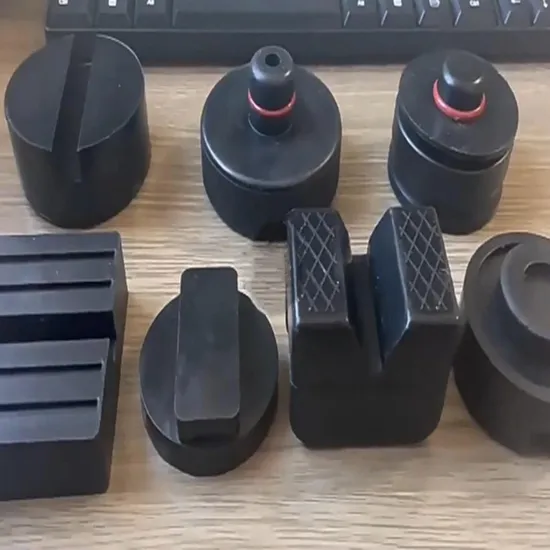 Lift Accessories Round Heavy Duty Rubber Arm Pads for Auto Truck Hoist 