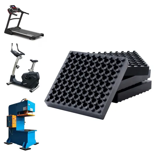 Household Treadmill Shock Pad/ Rubber Shock Absorber Cushion Block/ Shock Absorption Rubber Pad for Punch Press 