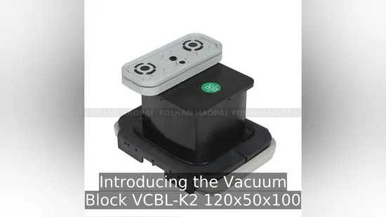 10.01.12.00949 Vacuum Block 160*115*100 Suction Cup for Woodworking CNC 