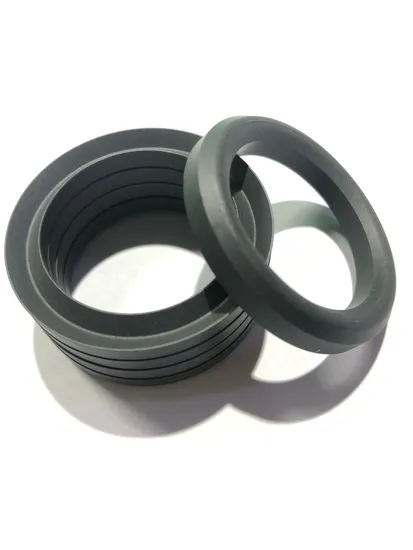 V Ring of PTFE+PPS+Carbon Material Sealing Ring with High Temperature Resistance 