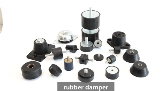 Generator Shock Absorb Rubber Damper Vibration Isolation Metal NR Rubber Damper 