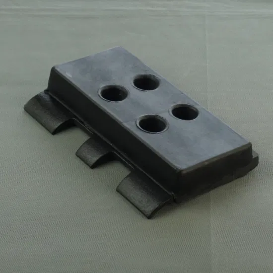Track Pads with Bolts and Nuts Poly/Rubber Crip Track Pads Crawler Unit Parts  144728 Poly Grip Standard System for W2100,W220,W2200,W250I Milling Machine Track