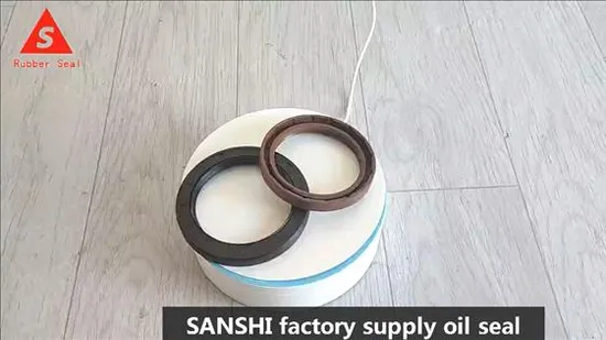 NBR FPM FKM Nitrile Rubber Fabric V Type Thrust Ring for Hydraulics 