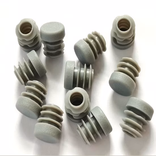 Customized Rectangular Rubber Cap End Protection Cap Rubber Product Rubber Part