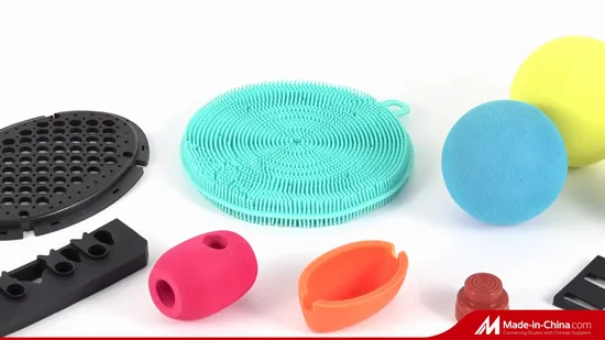FDA RoHS Certificated Bathroom Kitchen Rubber Accessories Products Amazon Supplier Customize Molded Rubber Parts 