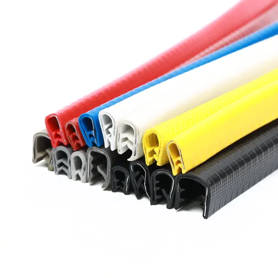 Rubber Door Trim Car Door Rubber Seal Strip Multi Color Rubber Sealing Strip 