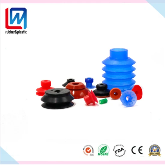 Customized Bellows Rubber Suction Cup for Machinery, Automotive, Robot